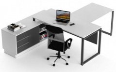 Офисный стол руководителя с приставкой Salita Promo 18 мм